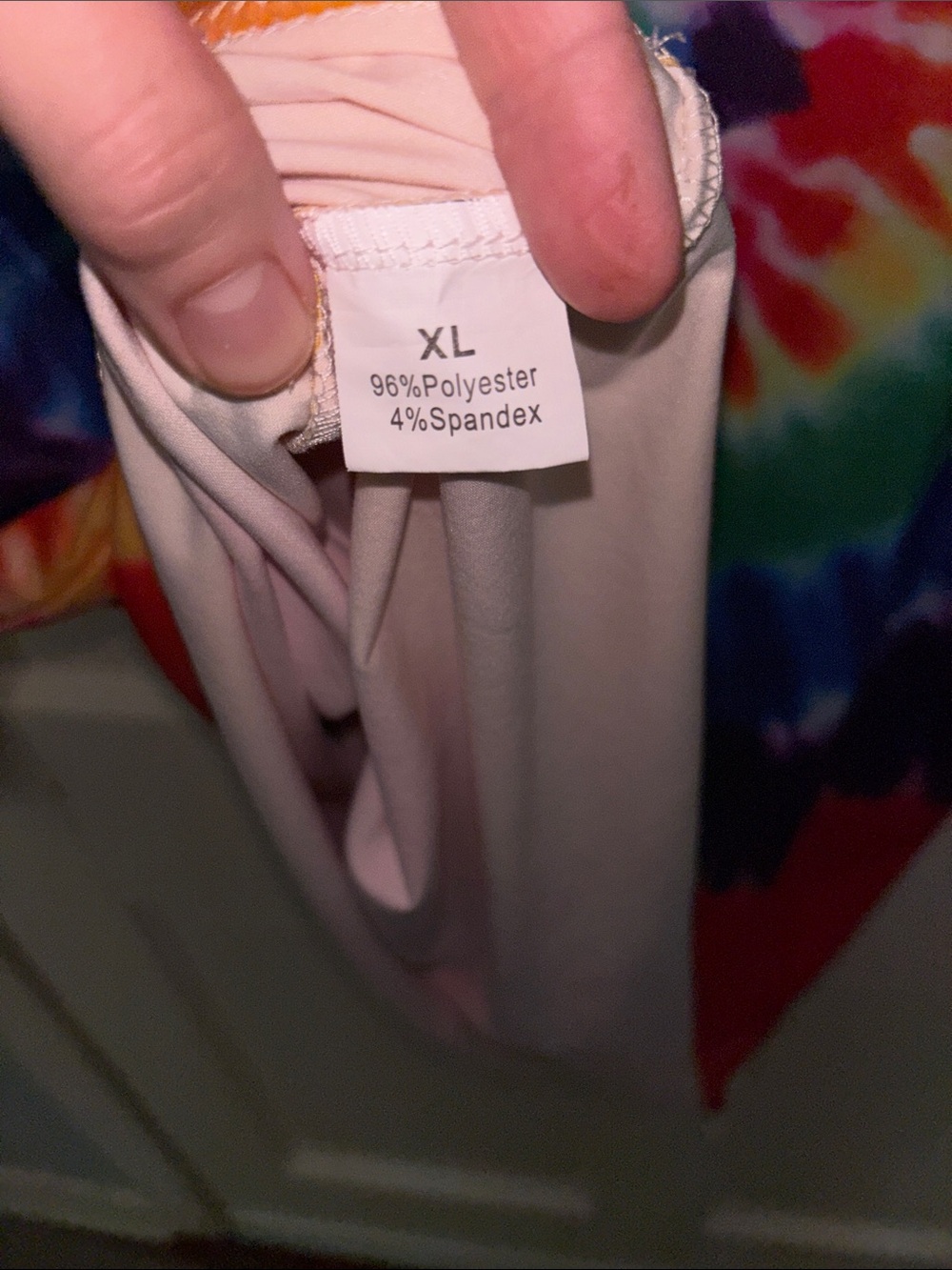 Tie-Dye Tee in Rainbow Colors - Picture 6 of 9